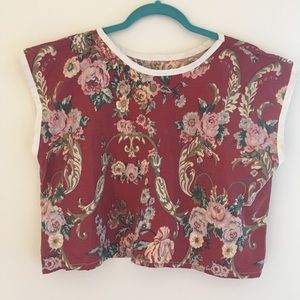 2/$20 Artisan-Made CropTop /Vintage  / 1 of a kind